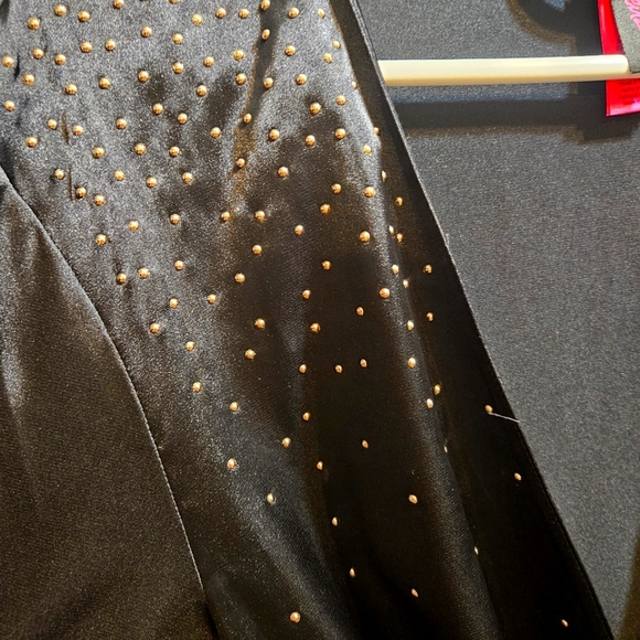 Lasenza elegant studded satin kimono robe - Picture 2 of 4